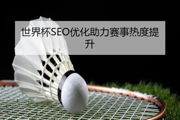 世界杯SEO优化助力赛事热度提升